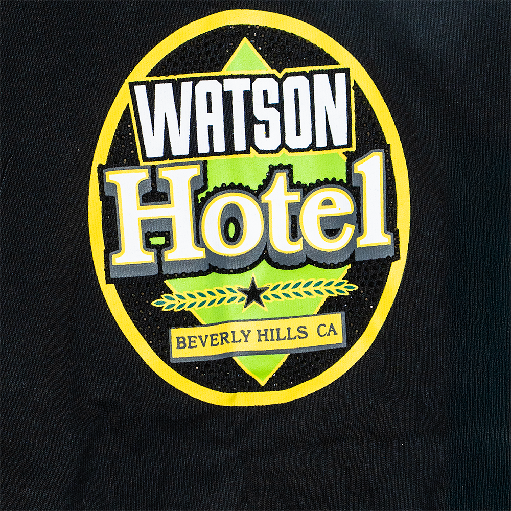 ALWAYS OPEN T-SHIRT (BLACK) – Watson Luxe