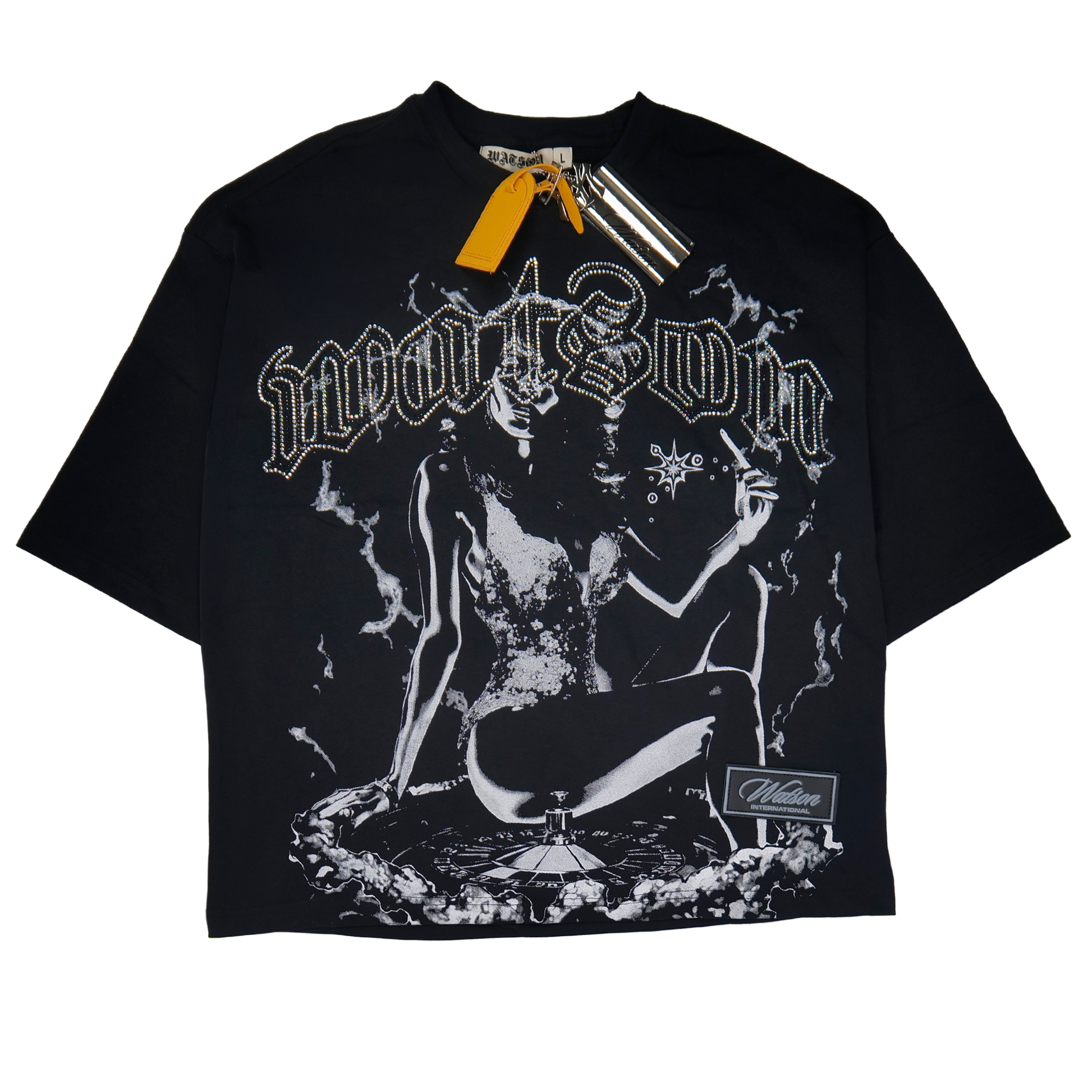 WATSON HIGH ROLLERS CLUB BLACK TSHIRT – Watson Luxe