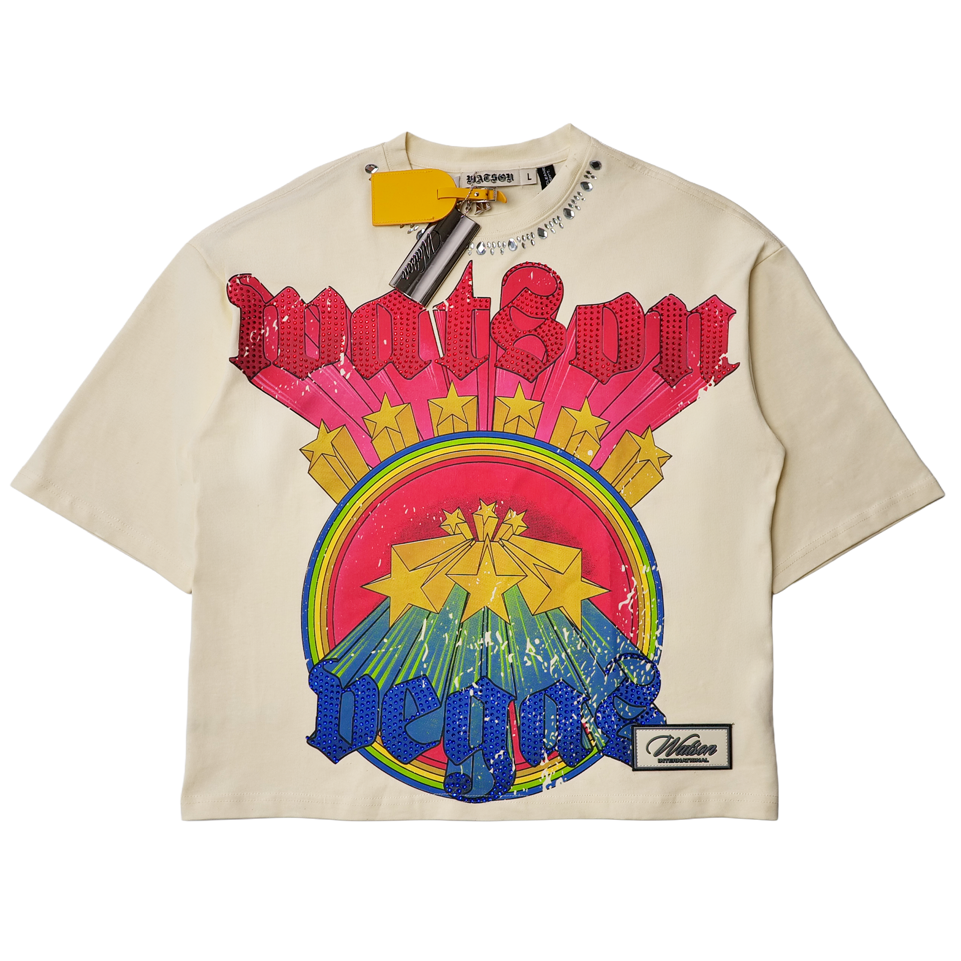 WATSON VEGAS CREAM TSHIRT – Watson Luxe