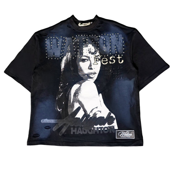 WATSON FEST ALLIYAH BLACK TSHIRT