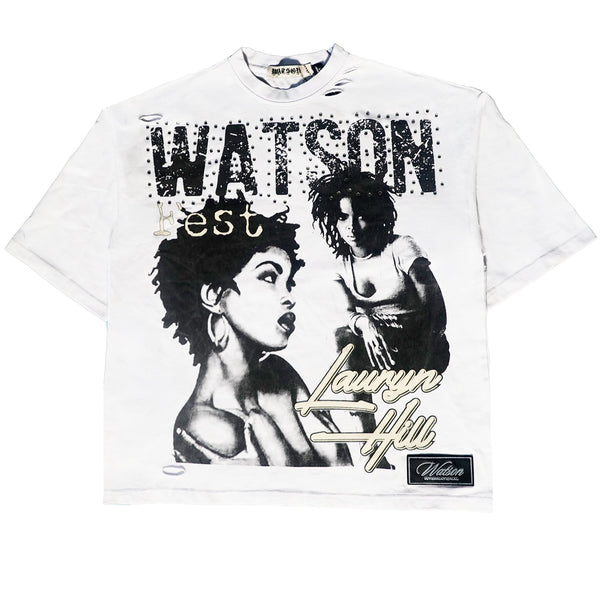 WATSON FEST LAURYN HILL WHITE TSHIRT