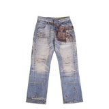 BAGGY BLUE CARPENTER ATTACHMENT WATSON DENIM PANTS