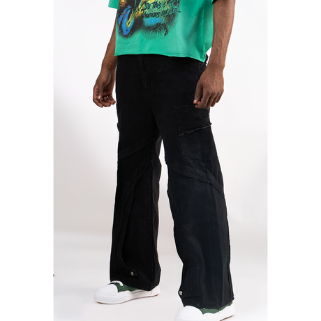 BAGGY BLACK WATSON DENIM PANTS