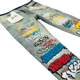 WATSON SKINNY DENIM GRAFFITI 024