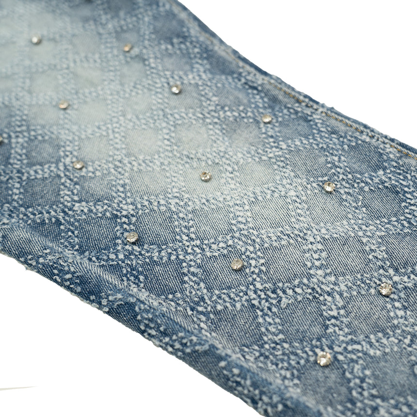 WATSON SKINNY DENIM DIAMOND STITCH LF00002