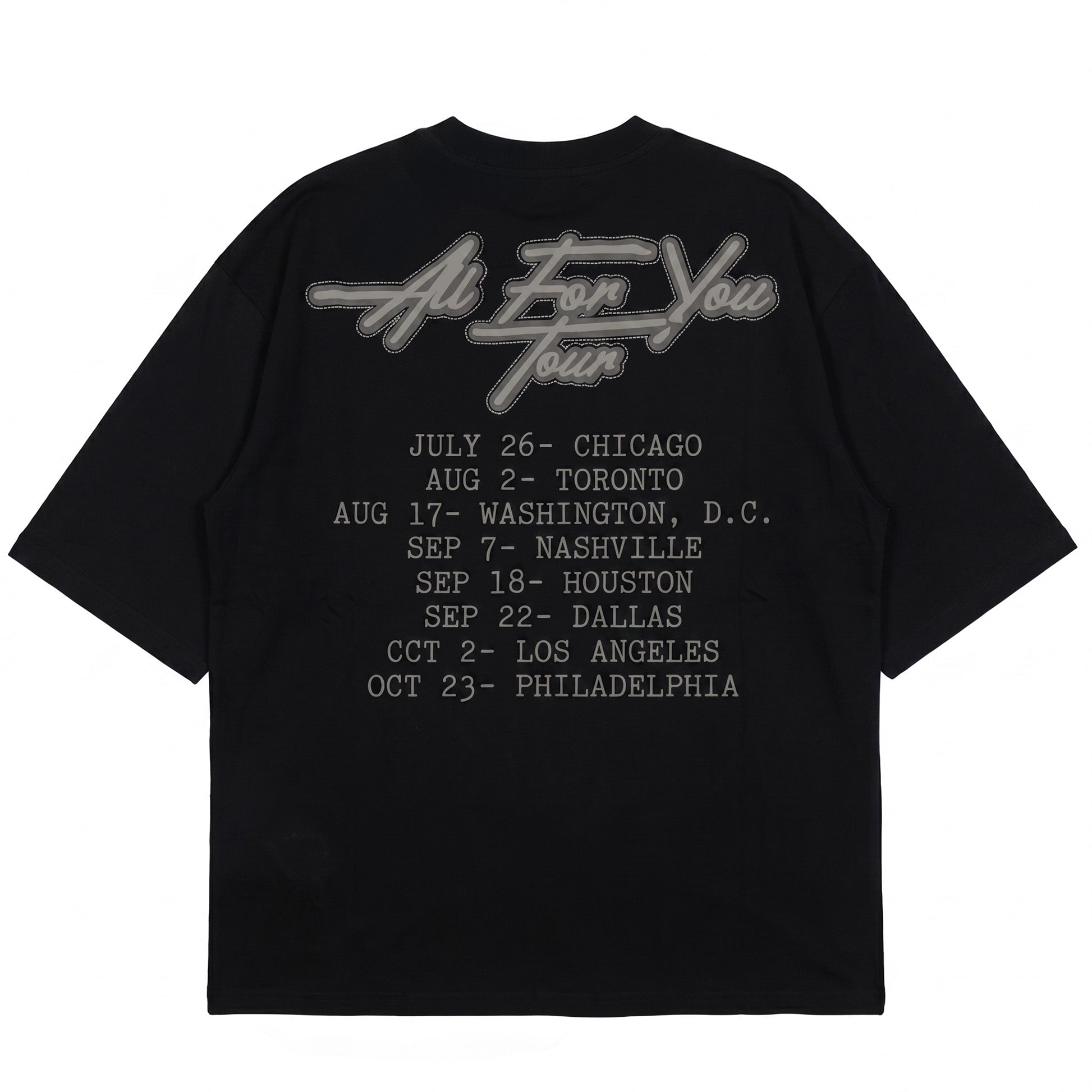 WATSON FEST ALL FOR YOU TOUR TSHIRT – Watson Luxe