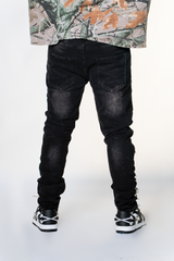 BLACK BARBED WIRE WATSON DENIM