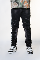 BLACK BARBED WIRE WATSON DENIM