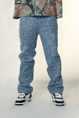BLUE FRAYED WATSON DENIM
