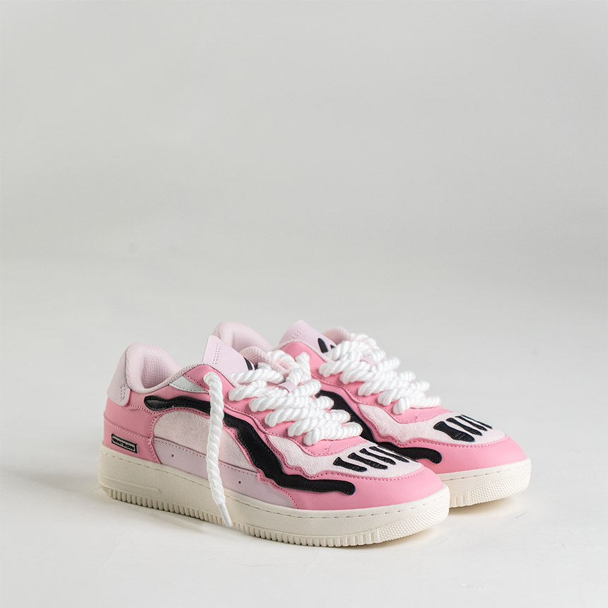 BONES SNEAKERS (CRUSHED VELVET)
