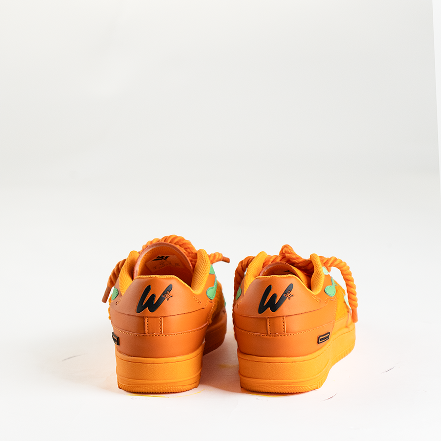 BONES SNEAKERS (UNCHAINED BEAR ORANGE)