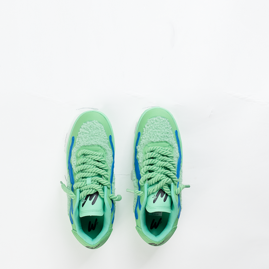 BONES SNEAKERS (UNCHAINED BEAR GREEN)