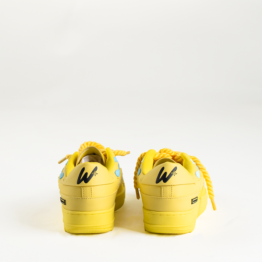 BONES SNEAKERS (UNCHAINED BEAR YELLOW)