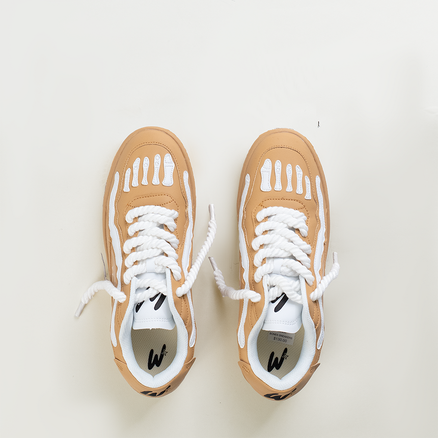 BONES SNEAKERS (WHEAT)