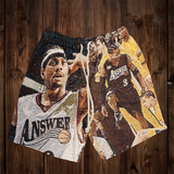 ALLEN IVERSON TAPESTRY SHORTS