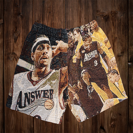 ALLEN IVERSON TAPESTRY SHORTS