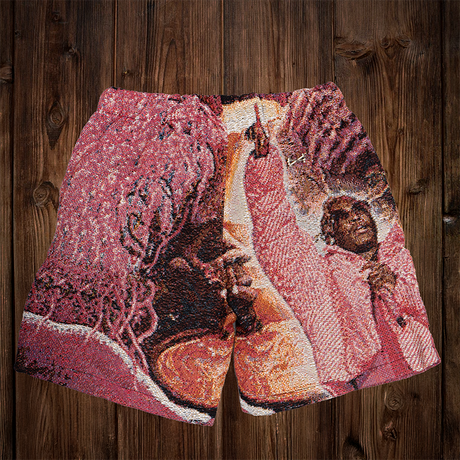 YOUNG THUG TAPESTRY SHORTS