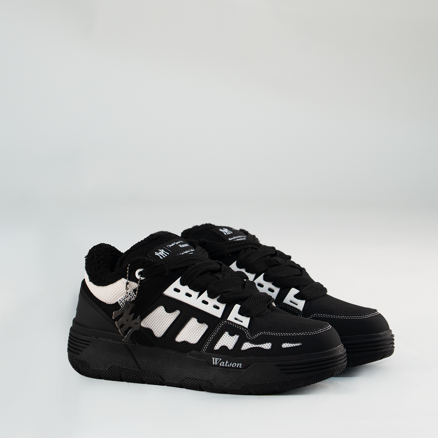 WATSON CHUNKY BONES SNEAKERS (BLACK/WHITE)