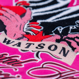 WATSON IMMORTAL HEART SOCIETY VARSITY JACKET (PINK)