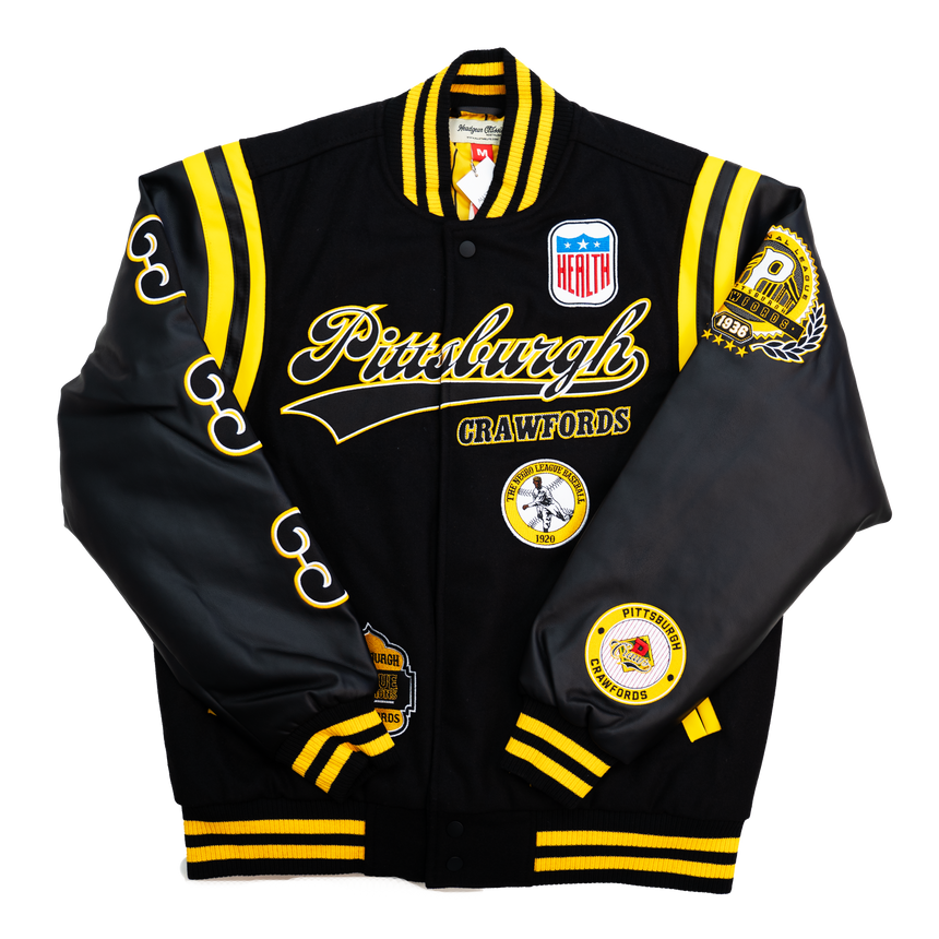PITT CRAWFORDS VARSITY JACKET (BLACK)