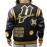 PITT CRAWFORDS VARSITY JACKET (BLACK)