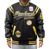 PITT CRAWFORDS VARSITY JACKET (BLACK)