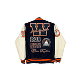 WASHINGTON BLACK SENATORS VARSITY JACKET (BLUE)