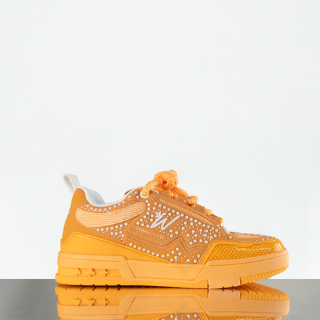 WATSON K FLIP PEARLS SNEAKERS (ORANGESICLE)