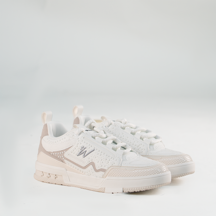WATSON K FLIP PEARLS SNEAKERS (CLEAN SLATE)
