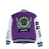 WATSON ATHLETIC DEPARTMENT VARSITY JACKET (PURPLE)