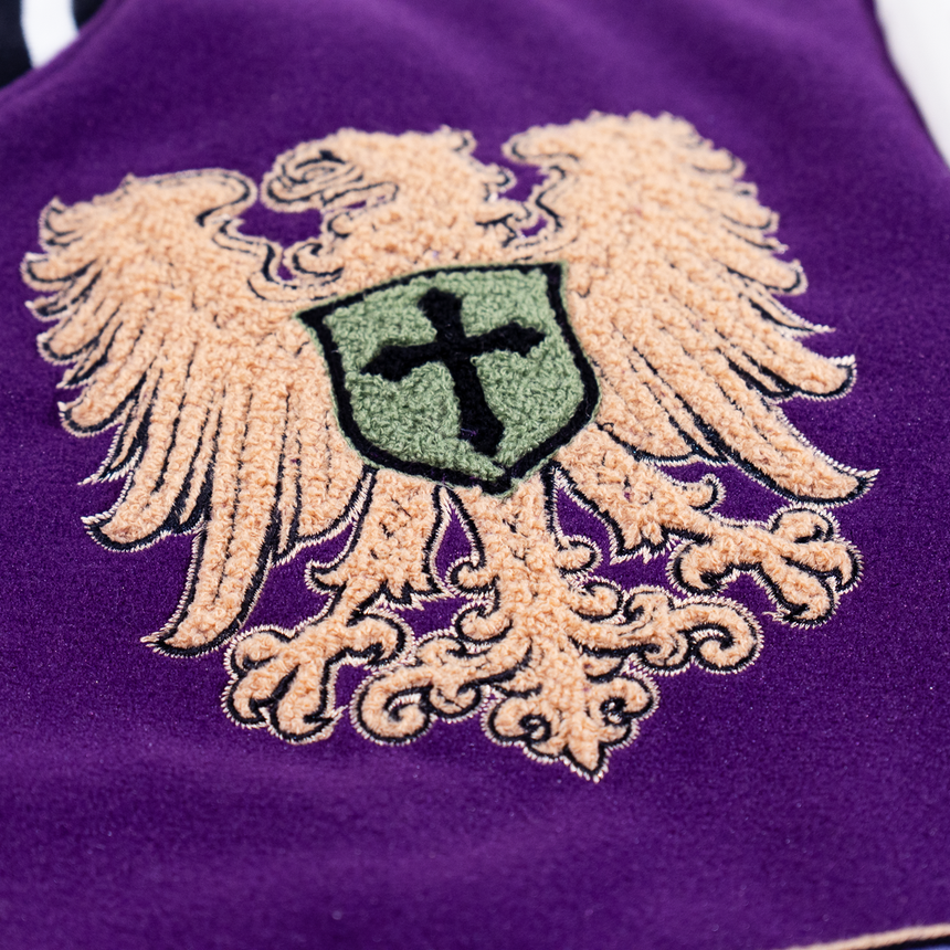 WATSON ATHLETIC DEPARTMENT VARSITY JACKET (PURPLE)