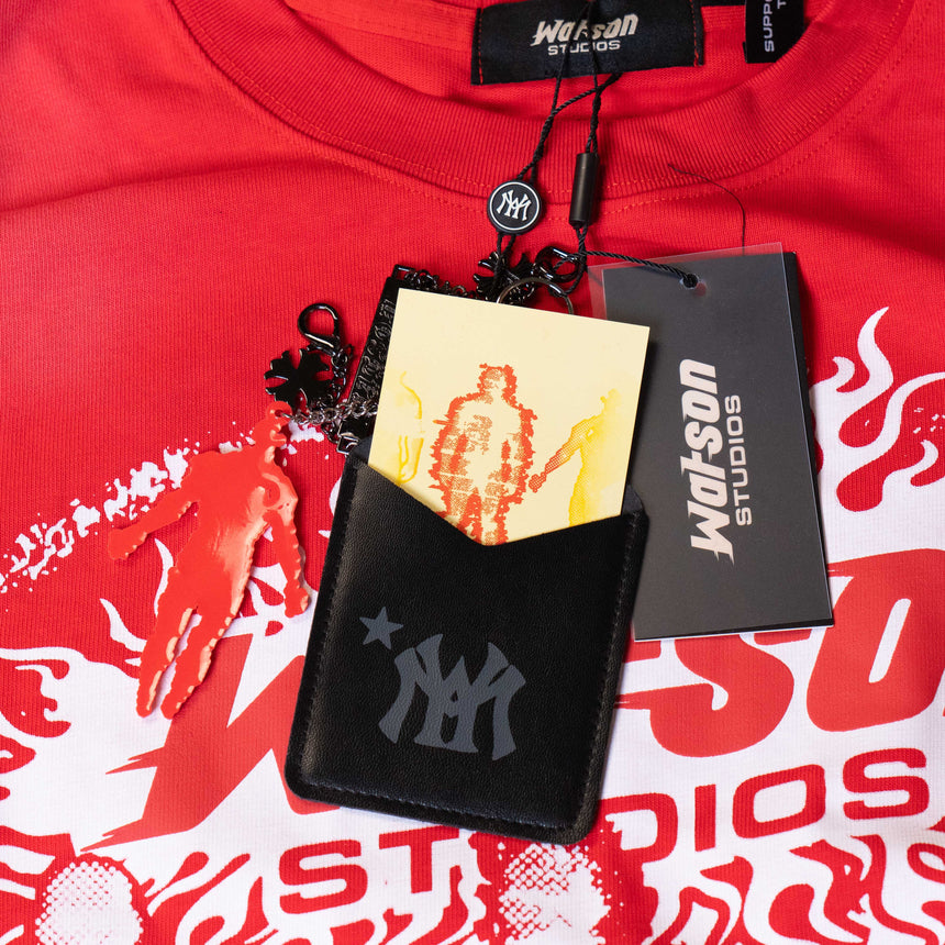 WATSON DIGITAL EVOLUTION CROPPED T-SHIRT (RED)