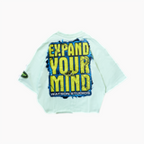 WATSON EXPAND YOUR MIND CROPPED T-SHIRT (GREEN)