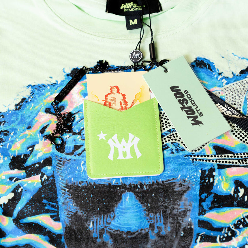 WATSON EXPAND YOUR MIND CROPPED T-SHIRT (GREEN)