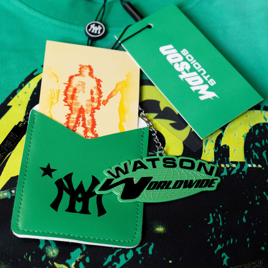 WATSON INVASION CROPPED T-SHIRT (GREEN)