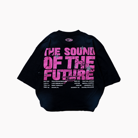 WATSON ULTRA SOUND RECORDS T-SHIRT (BLACK)