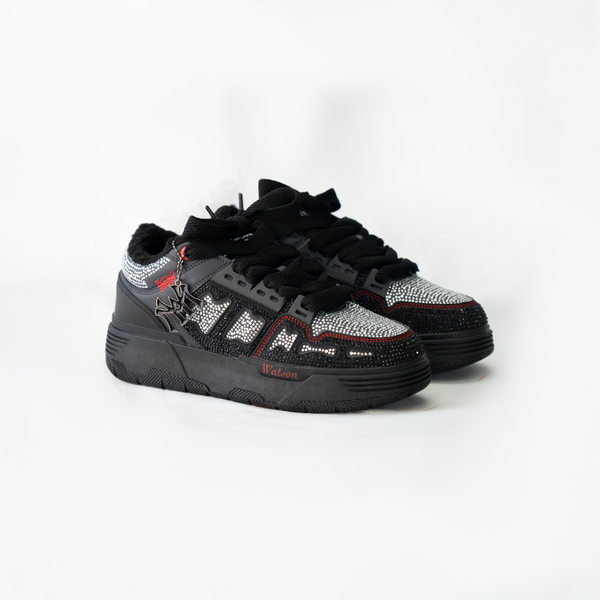 CHUNKY BONES SNEAKERS (CHARCOAL STONE)