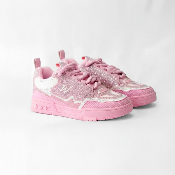 K FLIP PEARLS SNEAKERS (BUBBLEGUM)