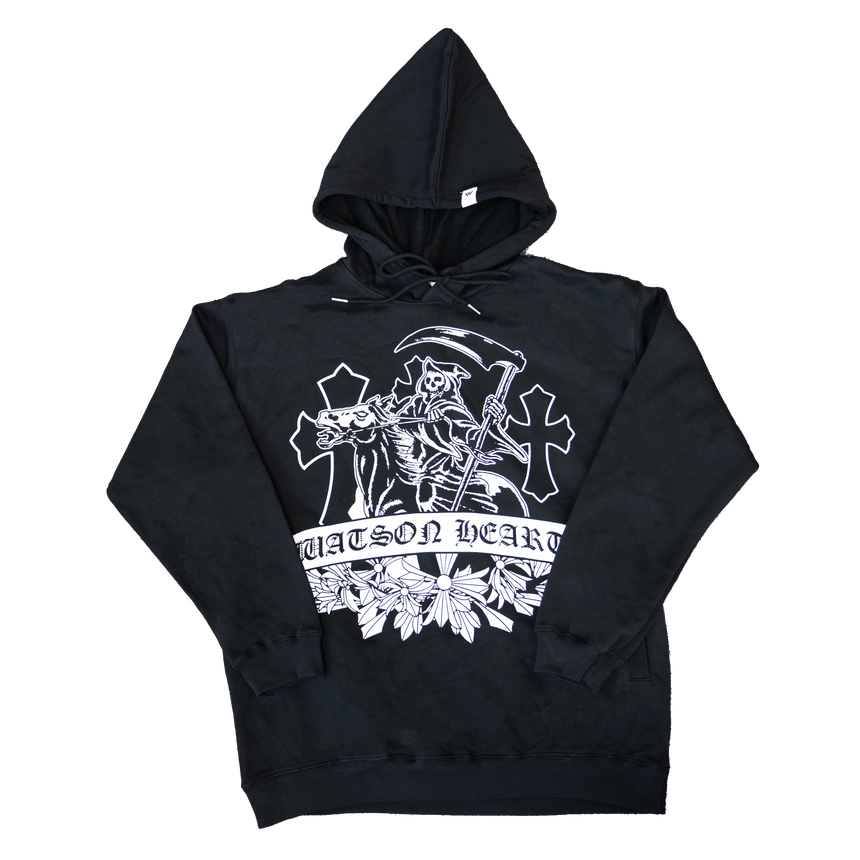 WATSON HEARTS HOODIE (BLACK)