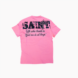 WATSON SAINT T-SHIRT (PINK)