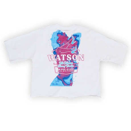 WATSON HOUSE OF DOUBLES LIVE UV T-SHIRT (WHITE)