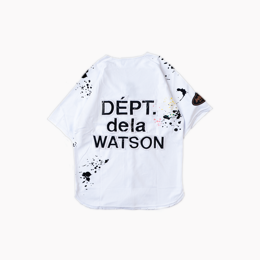 WATSON DEPT DE LA WATSON BASEBALL JERSEY (WHITE)