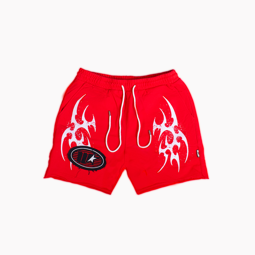 WATSON DIGITAL EVOLUTION COTTON SHORTS (RED)