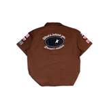 WATSON MULTI PATCH WORK SHIRT (BROWN)