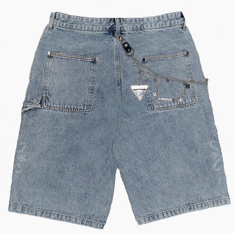 WATSON LIGHT WASH CARPENTER SHORTS
