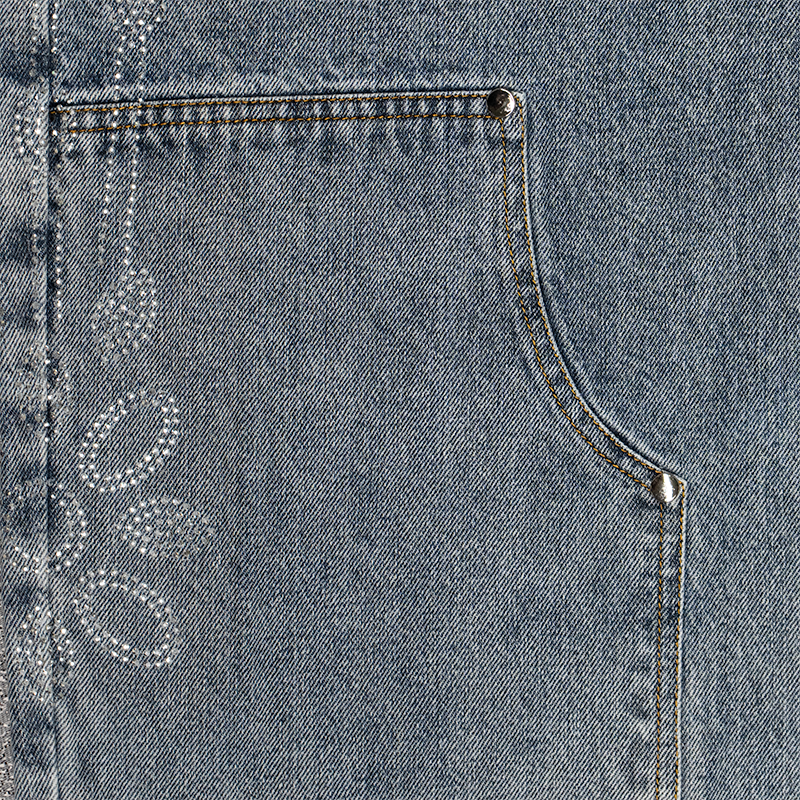 WATSON LIGHT WASH CARPENTER SHORTS