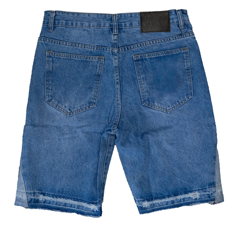 WATSON SCRIPT PEARL SHORTS (LIGHT WASH)