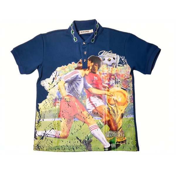 WATSON WORLD CUP CHAMPIONS RUGBY POLO (NAVY)