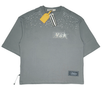 WATSON STUDIOS PLATE EMBELLISHED SEDONA GRAY TSHIRT