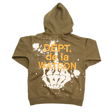 WATSON WATSON DEPARTMENT HOODIE (BROWN)
